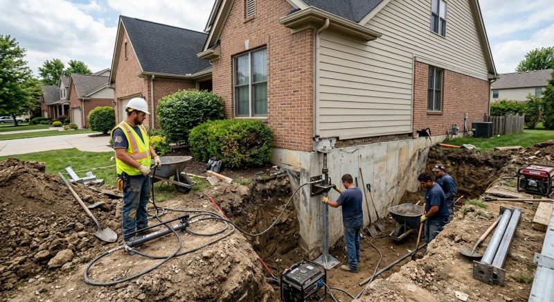 House Foundation Repair in Troutman, NC
