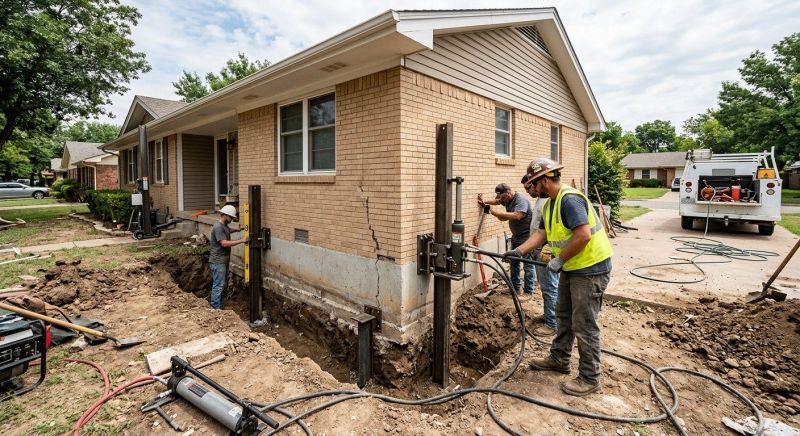 Settling Foundation Service in Bessemer City, NC