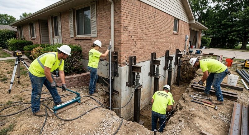 Settling Foundation Service in Conover, NC