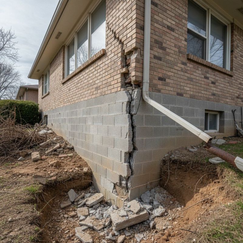 Settling Foundation Service in Iron Station, NC