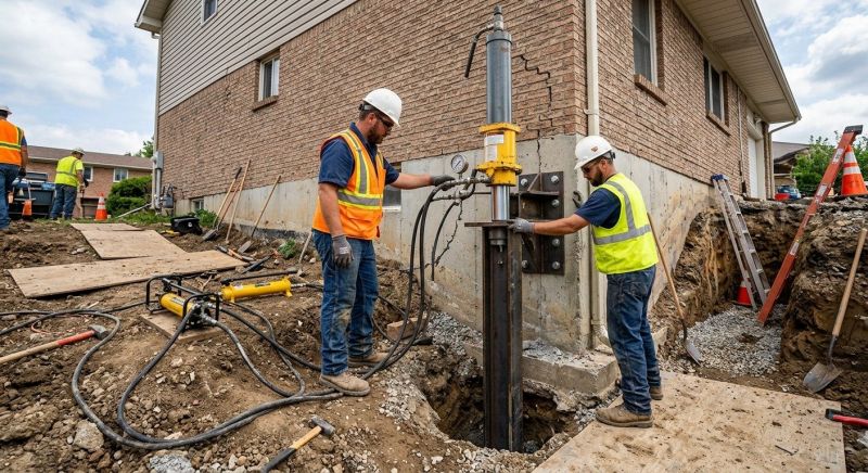 Settling Foundation Service in Kings Mountain, NC