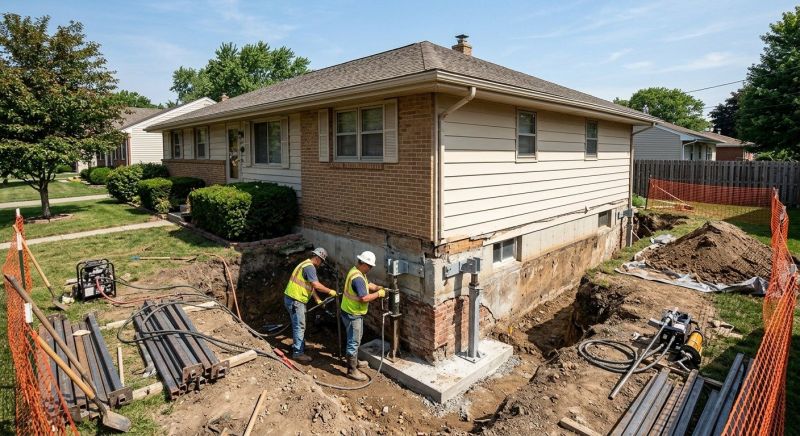 Structural Foundation Repair in Gastonia, NC