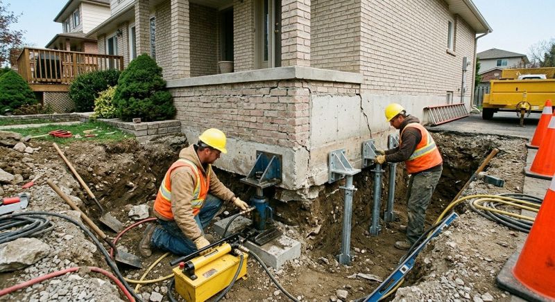 Structural Foundation Repair in Sherrills Ford, NC