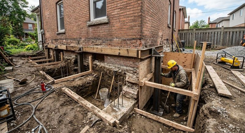Underpinning Repair in Lincolnton, NC